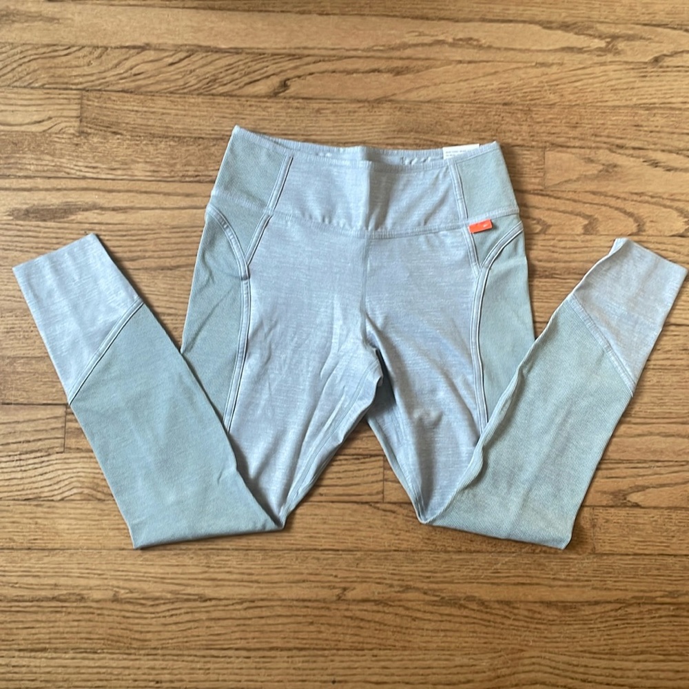 Nike One Luxe Leggings Large Gray NWT